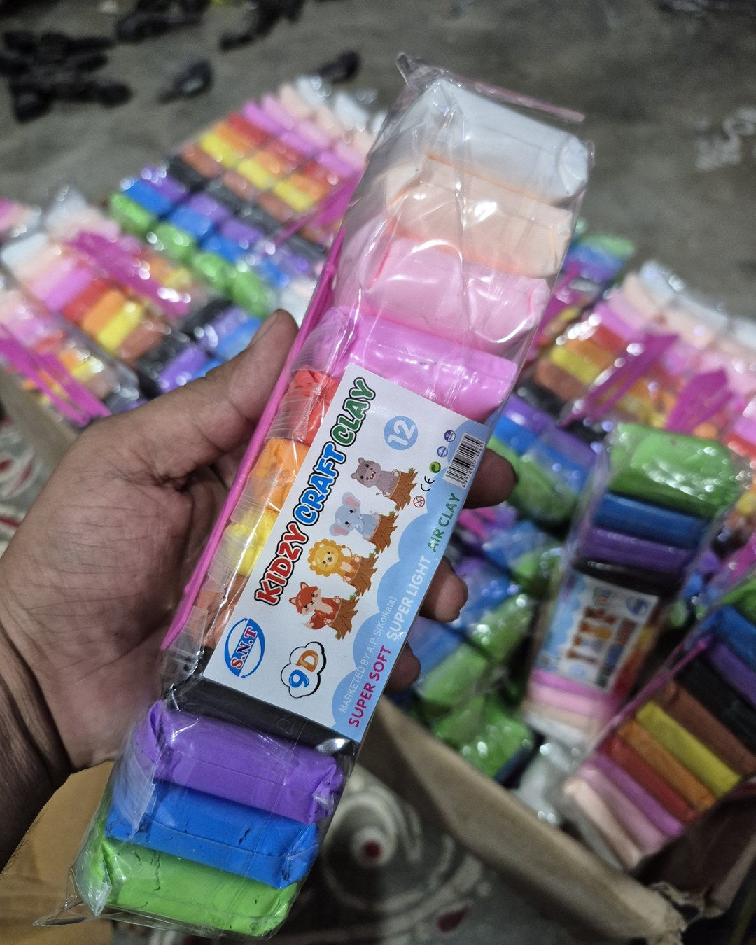 Air clay - actual product photo