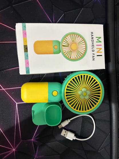 Mini Handheld Fan – Wholesale Pack for Resellers (10 / 20 Pcs & Reseller Kit)