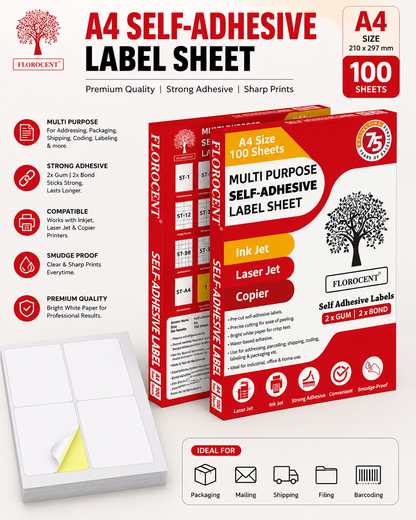 A4 Label Paper