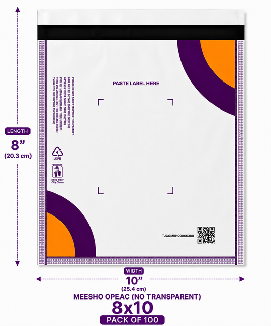 Meesho 8x10 Opeac - Pack Of 100