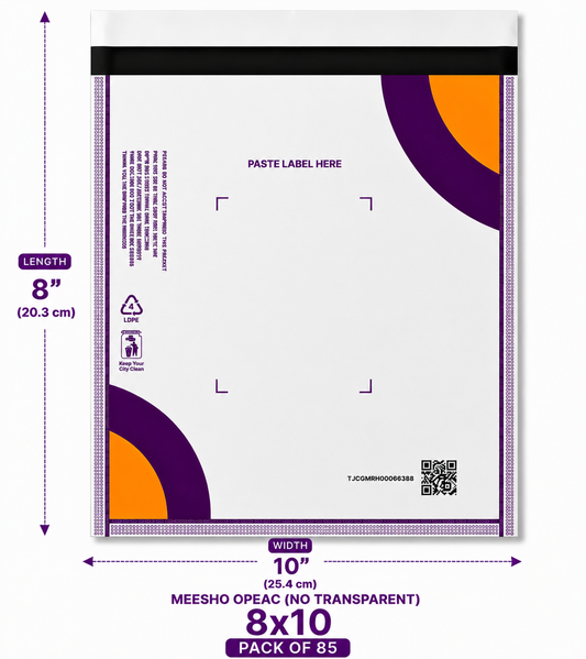 Meesho 8x10 Opeac - Pack of 85