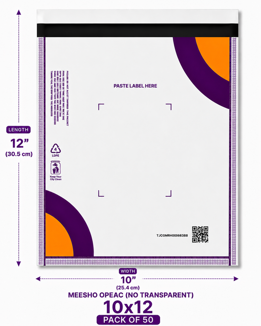 Meesho 10x12 Opeac - Pack of 50
