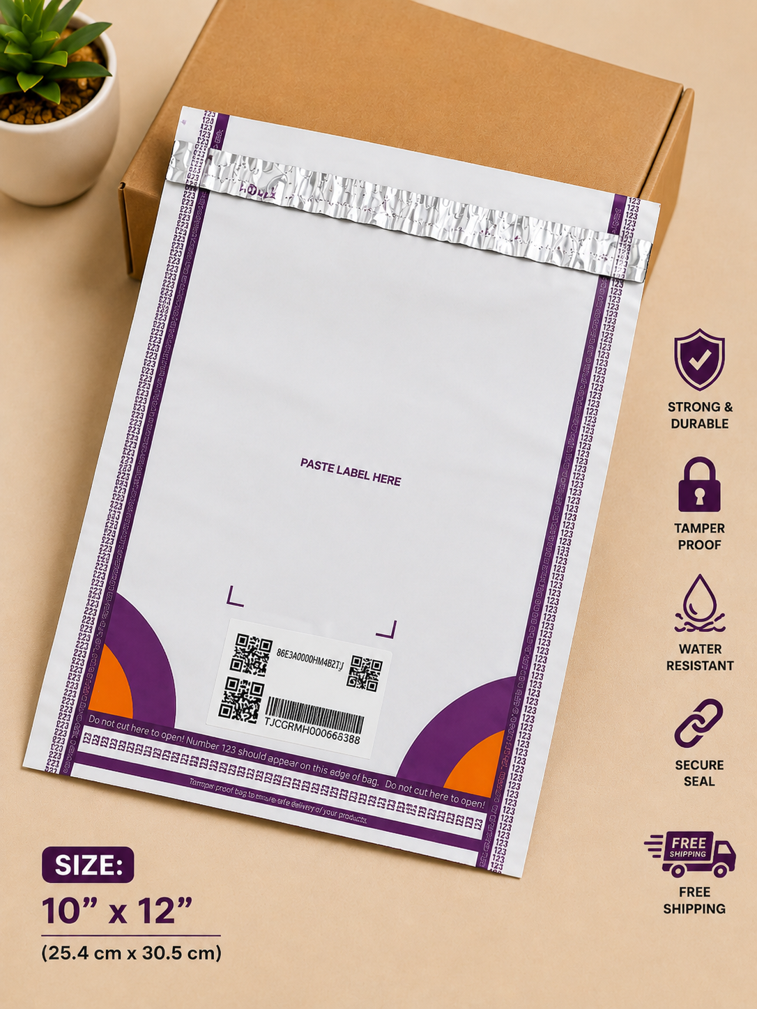 Meesho 10×12 Polybag (Pack of 100)
