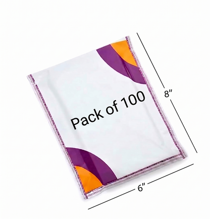 Meesho 6x8 Transparent - Pack Of 100