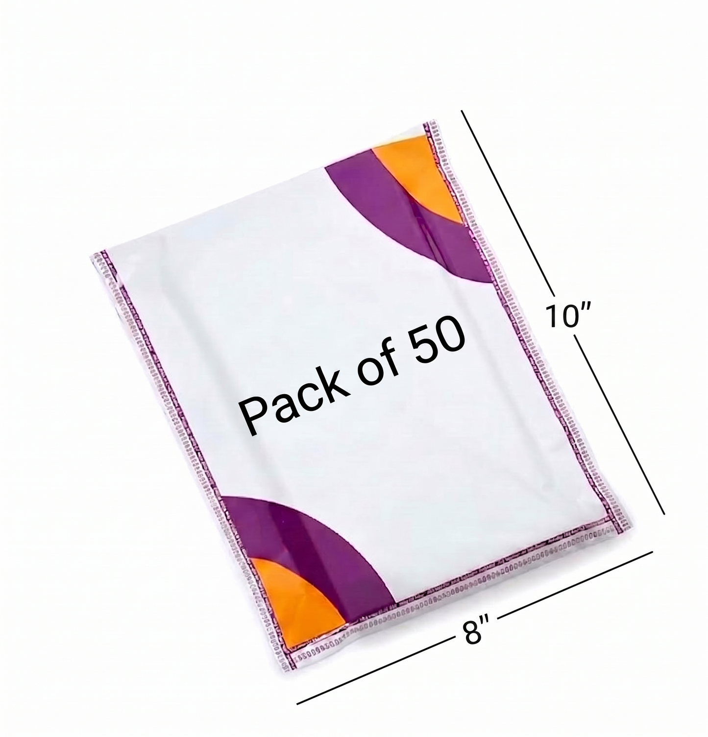 Meesho 8x10 Transparent – Pack of 50