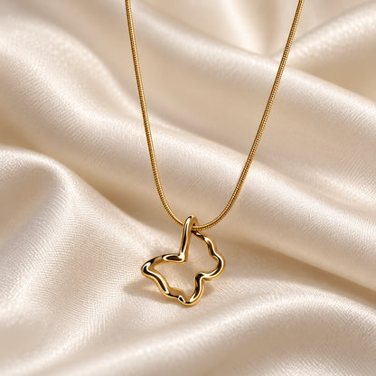 Butterfly pendant necklace - photo 5