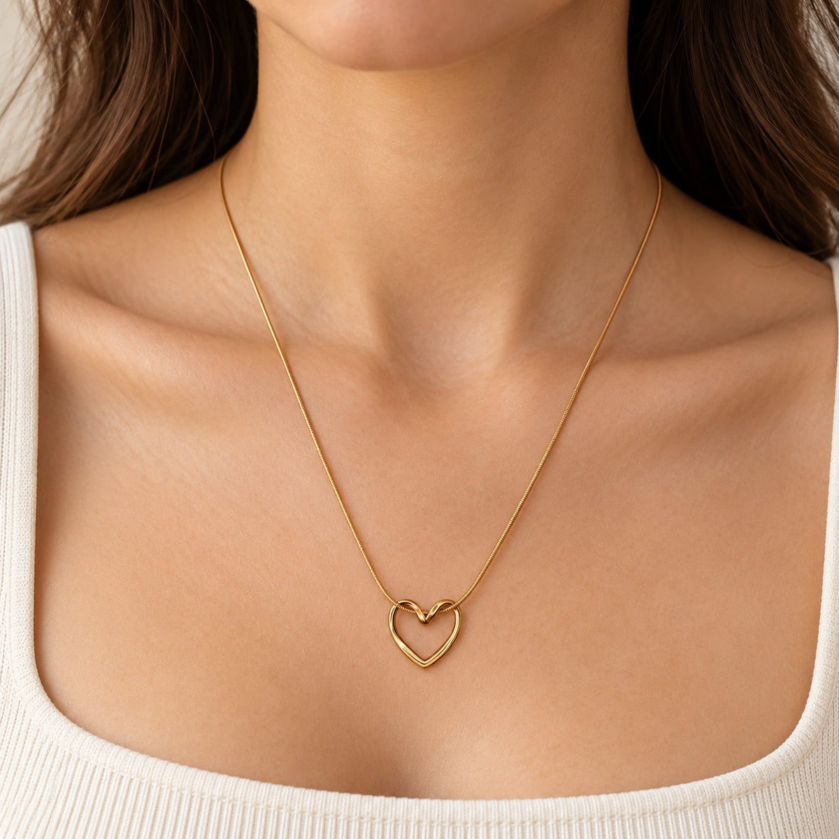 Heart pendant necklace - photo 4