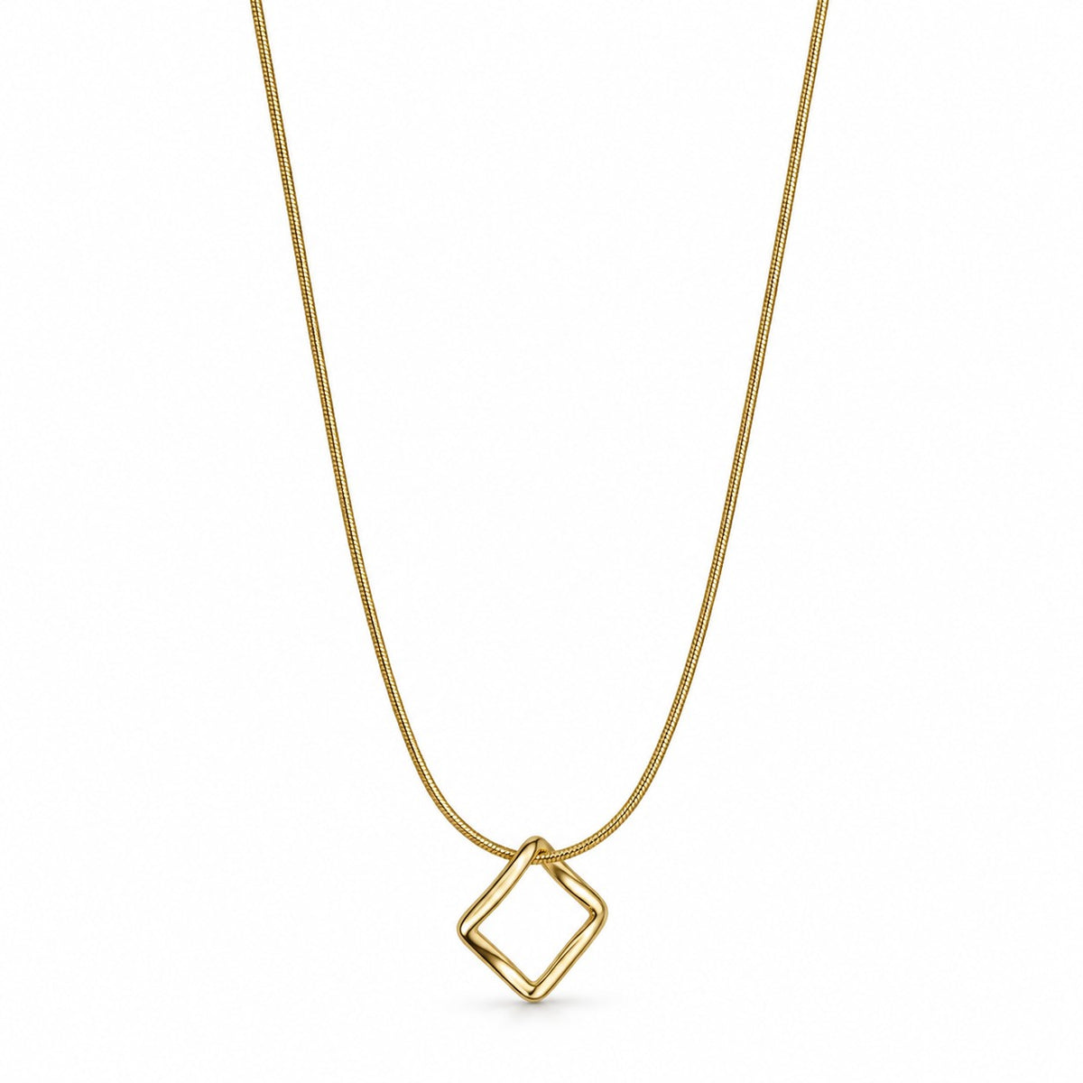 Square pendant necklace - photo 1