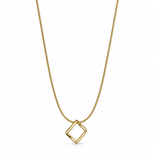 Square pendant necklace - photo 1